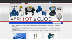 Desktop Screenshot of hotcoldsrl.com